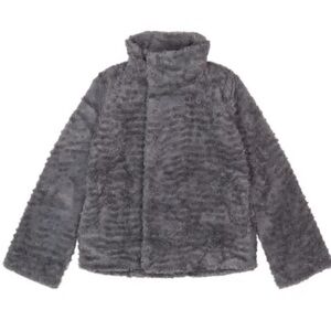 Patagonia Pelage Gray Furry Jacket Size Small